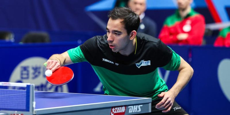 Hugo Calderano, Mundial por equipes 2026, tênis de mesa