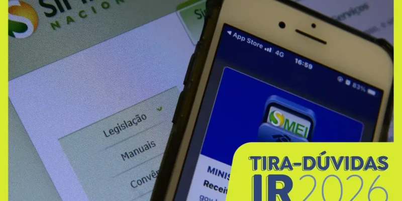 Brasília (DF), 06/04/2026 - Imposto de Renda IRPF 2026. Como declarar ganhos como autônomos. Aplicativo Simples Nacional. Foto: Marcello Casal Jr/Agência Brasil