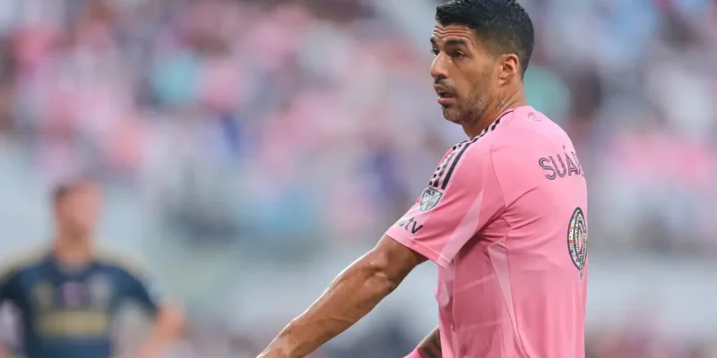 Luis Suárez, do Inter Miami, durante partida contra o Philadelphia Union pela liga de futebol dos EUA
24 de maio de 2026 Sam Navarro-Imagn Images