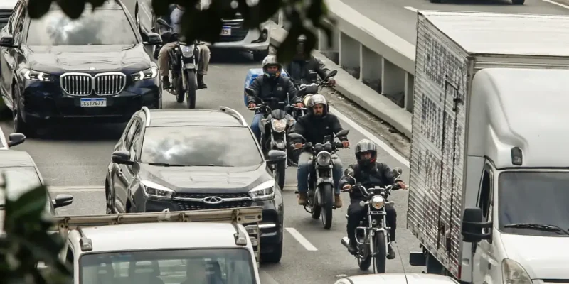 São Paulo (SP), 16/01/2025 - Aplicativo 99, lança serviço de Moto Taxi em São Paulo, contrariando norma da prefeitura que proíbe o serviço.
Foto: Paulo Pinto/Agência Brasil