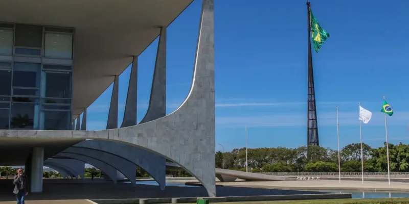 Brasília - 22.05.2023 - Foto da Fachada do Palácio do Planalto em Brasília. Foto: Antônio Cruz/ Agência Brasil