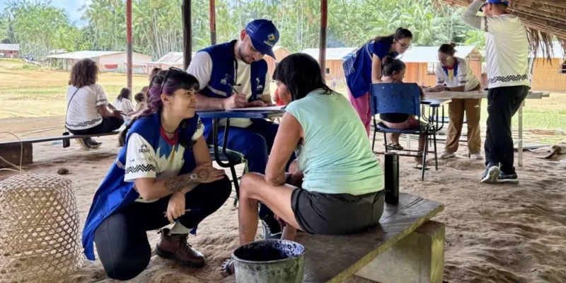15/06/2026 - Mutirões do SUS vão realizar mais de 13 mil atendimentos especializados em territórios indígenas durante o mês de junho. Foto: AgSUS/ Divulgação