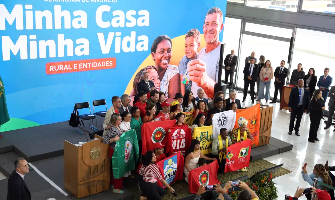 Brasília (DF), 12/06/2026 - O presidente da República, Luiz Inácio Lula da Silva, durante cerimônia de anúncio da seleção de moradias do programa Minha Casa, Minha Vida nas modalidades Rural e Urbano. Foto: Valter Campanato/Agência Brasil