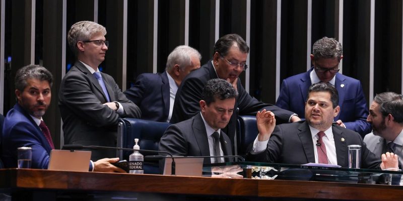 Brasília – DF – 10/06/2026 – Senado durante sessão para votar a indicação do ministro Benedito Gonçalves, do Superior Tribunal de Justiça, para compor o Conselho Nacional de Justiça (CNJ), no cargo de Corregedor Nacional de Justiça, no biênio 2026/2028. Foto: Lula Marques/Agência Brasil.
