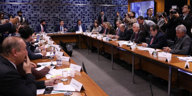 Brasília – DF – 16/06/2026 – Presidente da Câmara dos Deputados, Hugo Motta, durante reunião de líderes da Câmara dos Deputados. Foto Lula Marques/Agência Brasil.