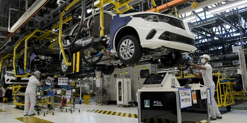 Fábrica da Fiat em Betim (MG)
20/05/2020
REUTERS/Washington Alves