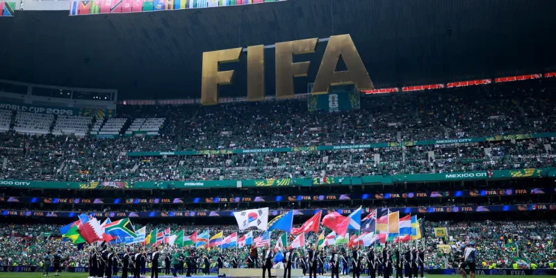 Soccer Football - FIFA World Cup 2026 - Group A - Mexico v South Africa - Estadio Azteca, Mexico City, Mexico - June 11, 2026
General view inside the stadium before the match REUTERS/Eloisa Sanchez