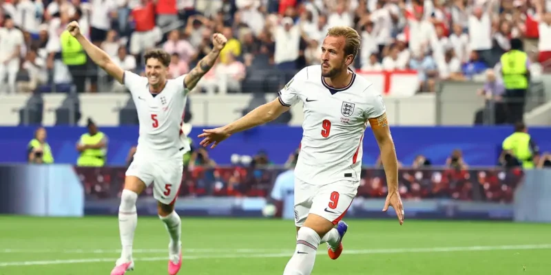 Soccer Football - FIFA World Cup 2026 - Group L - England v Croatia - Dallas Stadium, Arlington, Texas, U.S. - June 17, 2026 England's Harry Kane celebrates scoring their second goal REUTERS/Hannah Mckay