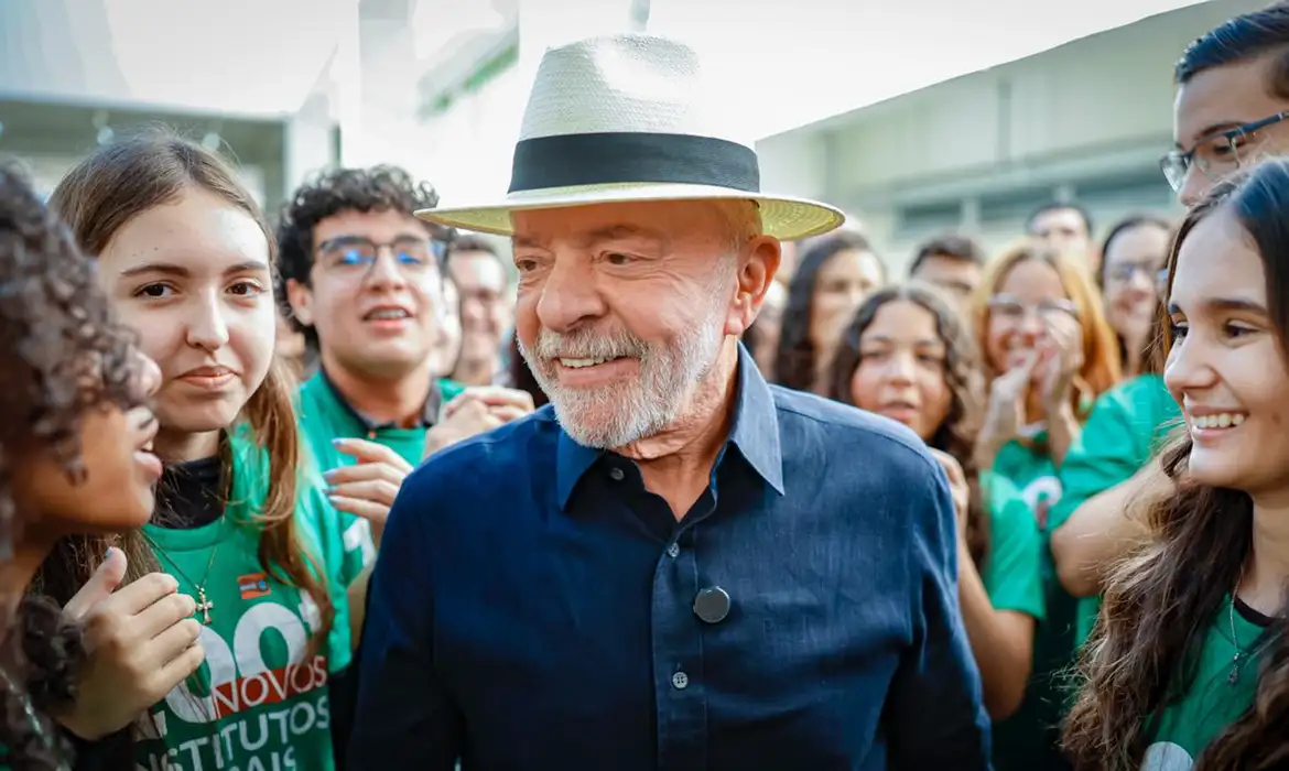 Catalão - 02.06.2026 - Presidente da República, Luiz Inácio Lula da Silva, durante Anúncio à imprensa sobre a inauguração do Instituto Federal Goiano – Campus Catalão, em Catalão - GO.  Foto: Ricardo Stuckert / PR