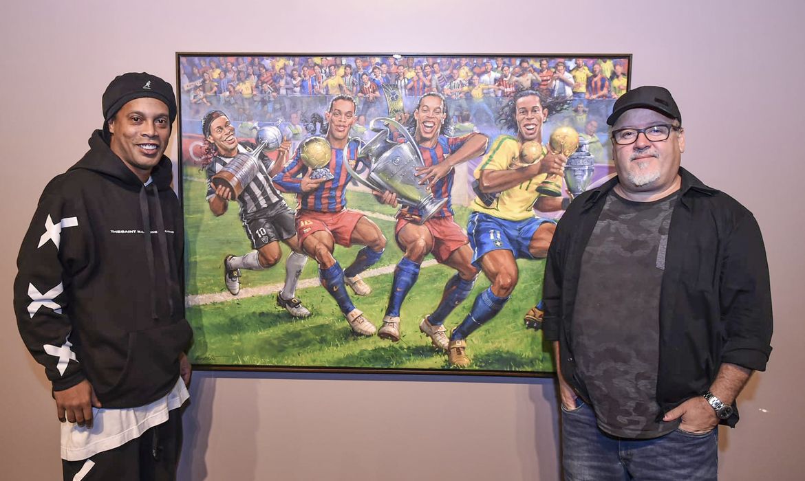 Brasília (DF), 03/06/2026 – Em ritmo de Copa, Casa das Rosas recebe exposição sobre Ronaldinho Gaúcho.
Foto: Emerson Carvalho/Divulgação