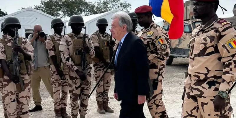 Haiti, 17/06/2026 - Secretário-geral da ONU, António Guterrez, durante visita ao Haiti. Foto: ONU/Divulgação