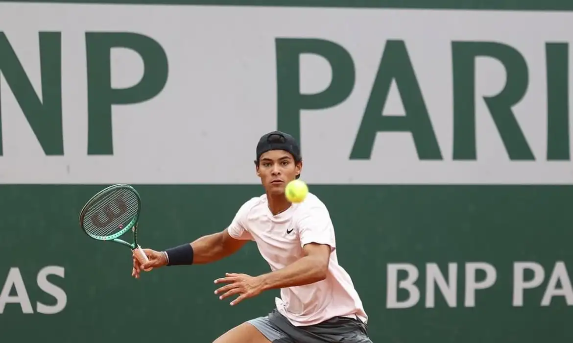 Luis Guto Miguel - torneio juvenil Roland Garros 2026