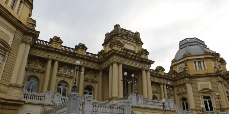 O Palácio Guanabara, em Laranjeiras, sede do Governo do Estado do Rio de Janeiro.