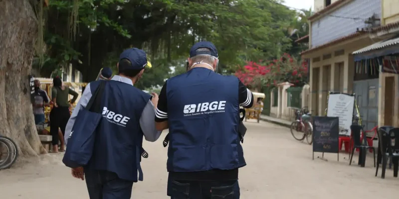 O IBGE (Instituto Brasileiro de Geografia e Estatística) faz primeiro teste preparatório do Censo Demográfico 2022, na Ilha de Paquetá, no Rio de Janeiro.