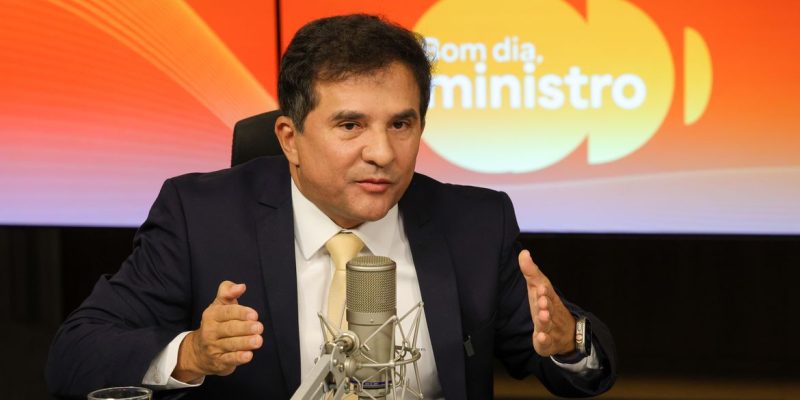 Brasília (DF) 17/06/2026 - O ministro do Esporte, Paulo Henrique Cordeiro, durante entrevista ao programa Bom Dia, Ministro. Foto: Fabio Rodrigues-Pozzebom/ Agência Brasil