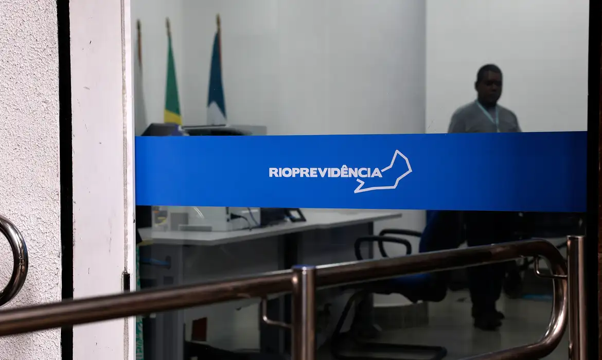Rio de Janeiro (RJ), 23/01/2026 - Fachada de agência do Fundo Único de Previdência Social do Estado do Rio de Janeiro (Rioprevidência). Foto: Tânia Rêgo/Agência Brasil