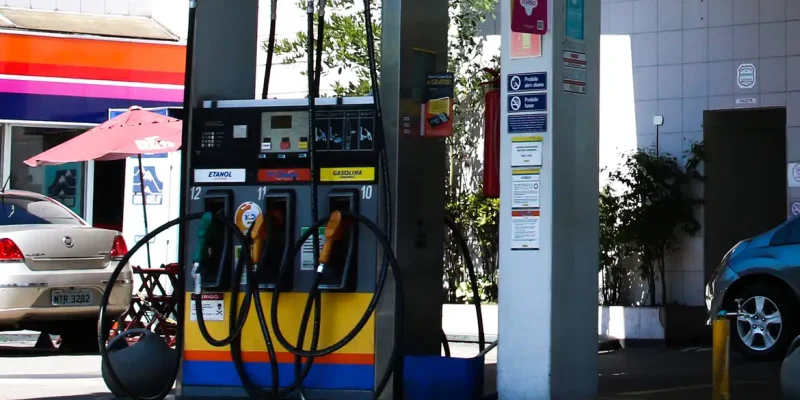 Posto de gasolina em Pinheiros