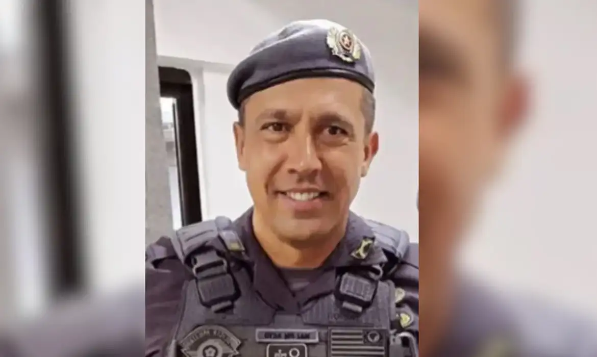 São Paulo (SP), 18/03/2026 - FOTO DE ARQUIVO - O Tenente-Coronel Geraldo Leite Rosa, acusado de matar sua esposa, Gisele Alves Santana. Foto: Gisele Alves Santana/Instagram