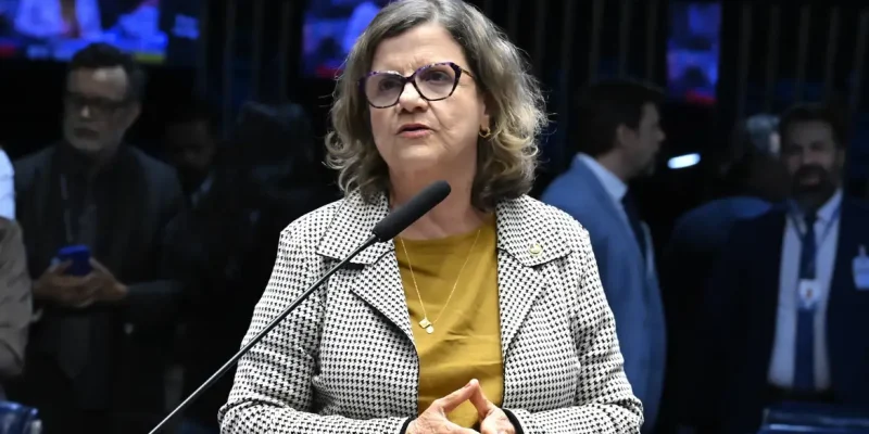 Plenário do Senado Federal durante sessão deliberativa ordinária. Ordem do dia. 

Na pauta, o Projeto de Lei 5.102/2023, que dispõe sobre a transformação do Centro Federal de Educação Tecnológica de Minas Gerais e do Centro Federal de Educação Tecnológica Celso Suckow da Fonseca, no Rio de Janeiro, em Universidade Tecnológica Federal de Minas Gerais (UTFMG) e em Universidade Tecnológica Federal do Rio de Janeiro (UTFRJ).

Em pronunciamento, à bancada, senadora Teresa Leitão (PT-PE). 

Foto: Waldemir Barreto/Agência Senado
