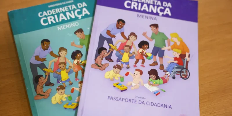 Rio Branco (AC), 07/05/2026 – Caderneta de Vacinação da criança, apresentada durante o curso Sala de Vacina, da MSD, ministrado em Rio Branco (AC). Foto: Tomaz Silva/Agência Brasil