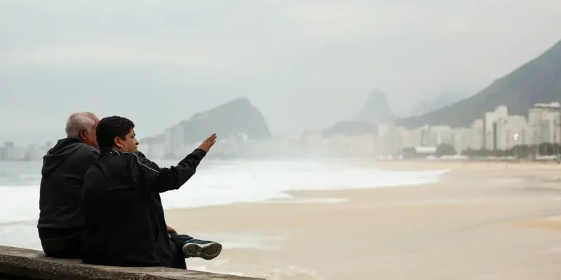 Rio de Janeiro (RJ), 01/07/2024 – Ressaca e frio marcam início da semana no Rio. Foto: Tomaz Silva/Agência Brasil