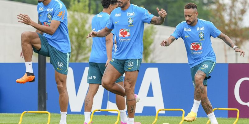 seleção brasileira faz penúltimo treino antes de duelo contra Japão em 27/6/2026