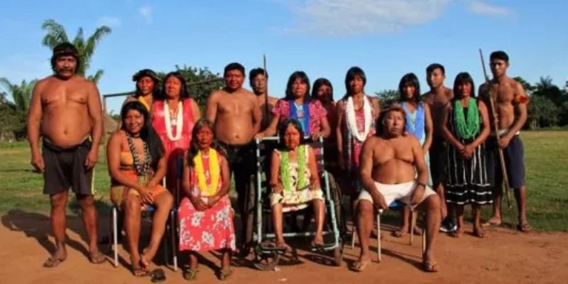 Povo indígena Kajkwakratxi (Tapayuna). Foto: Instituto Homem Brasileiro/Divulgação