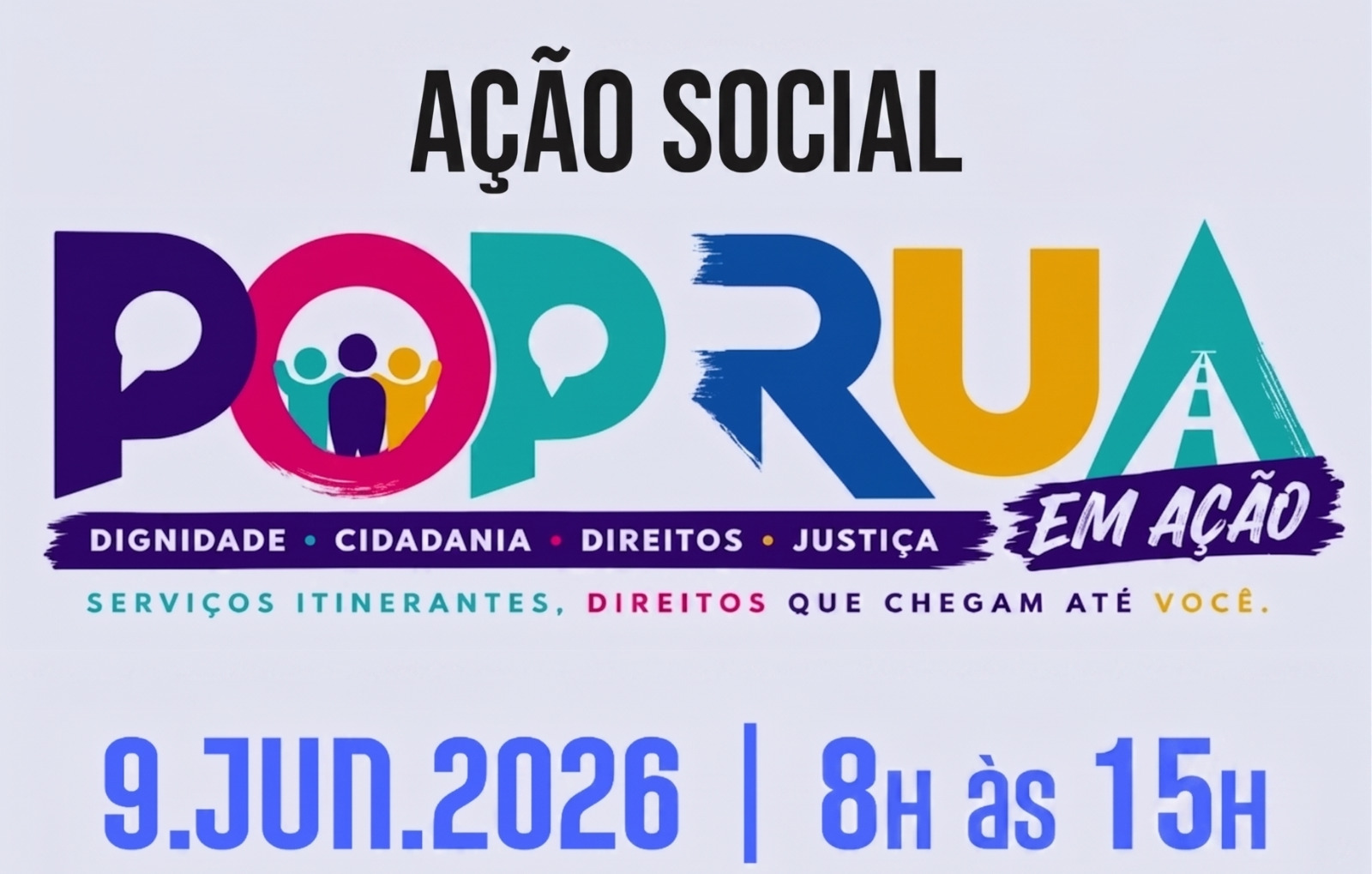Cartaz digital de divulgação do evento 