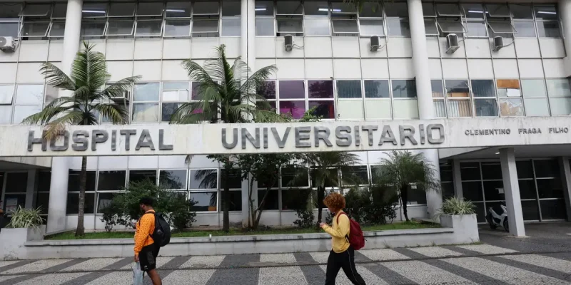 Rio de Janeiro (RJ), 27/06/2026 - Fachada do Hospital Universitário Clementino Fraga Filho - HUCFF na Cidade Universitária. Foto: Rovena Rosa/Agência Brasil