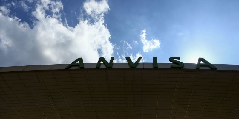 Fachada do edifício sede da Agência Nacional de Vigilância Sanitária (Anvisa).
