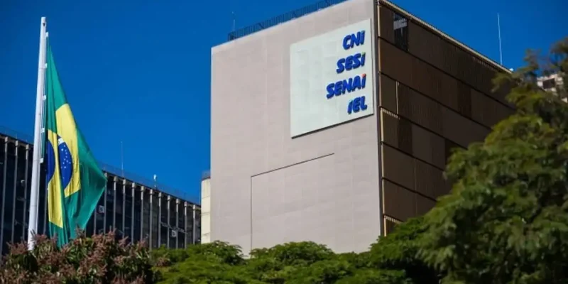 Fachada do edifício Roberto Simonsen, sede da CNI. Localizado na SBN (Setor Banc..rio Norte) - Quadra 1, Bloco C, Bras..lia - DF.  Foto: Iano Andrade / CNI