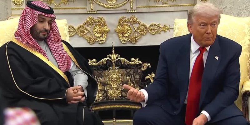 Trump to seek Congress approval for Saudi Arabia nuclear energy pact that lacks safeguards, sources say. Foto: Frame/ Reuters/ Proibido reprodução