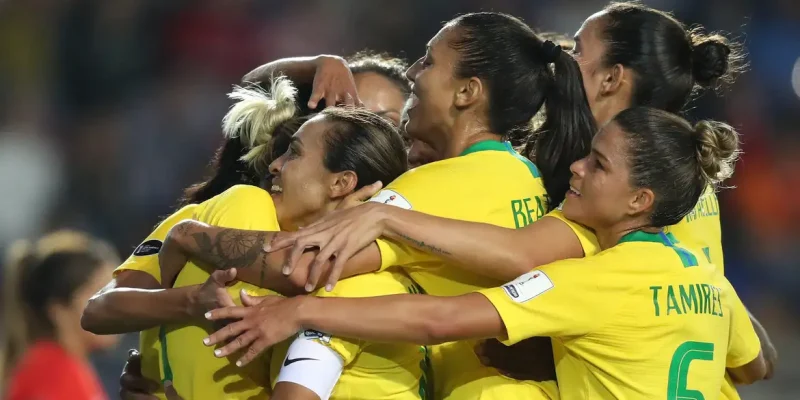 Brasil não teve dificuldade para derrotar por 3 a 1 a equipe chilena, no quadrangular final da Copa América de futebol feminino