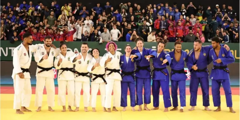 Brasil derrota Alemanha por 5 a 1 no Desafio Internacional de Judô, em 30/07/2026