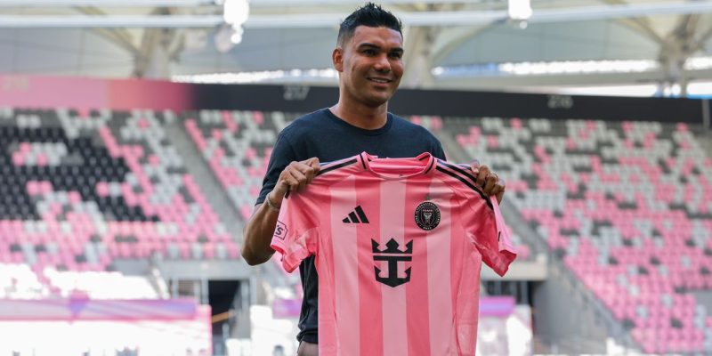 Apresentação de Casemiro no Inter Miami
30 de julho de 2026
Sam Navarro-Imagn Images