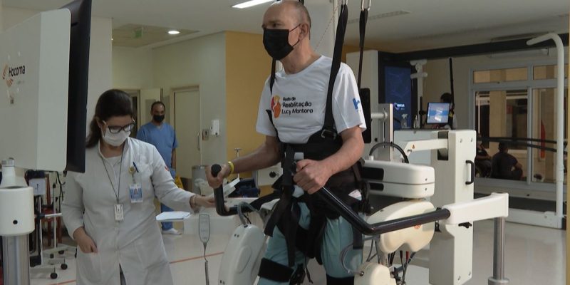 Terapia de alta tecnologia na Rede de Reabilitação Lucy Montoro