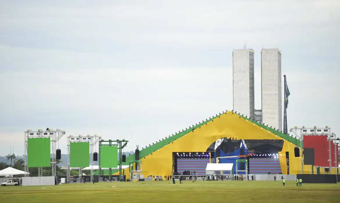 Brasília se prepara para a grande festa da posse presidencial