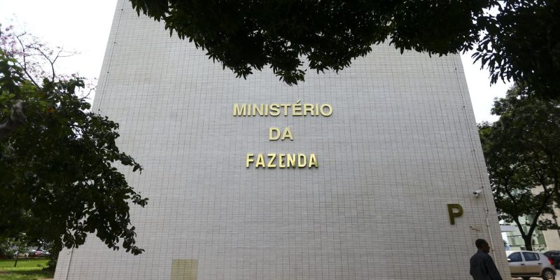 Brasília (DF), 10/04/2023 - Fachada do ministério da Fazenda.