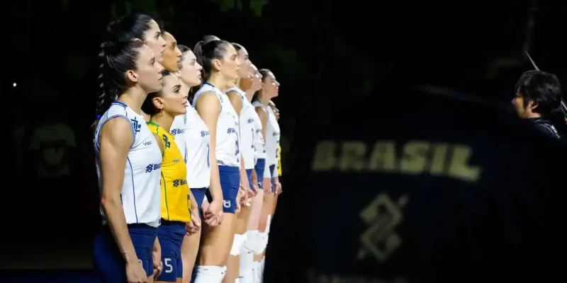 Japão - 11/07/2026 - Brasil perde por 3 a 0 para Tailândia na Liga das Nações de Vôlei. Foto: Patricy Albuquerque/Soho/CBV