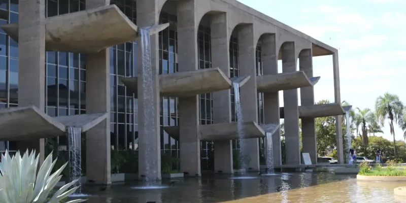 Palácio da Justiça na Esplanada dos Ministérios