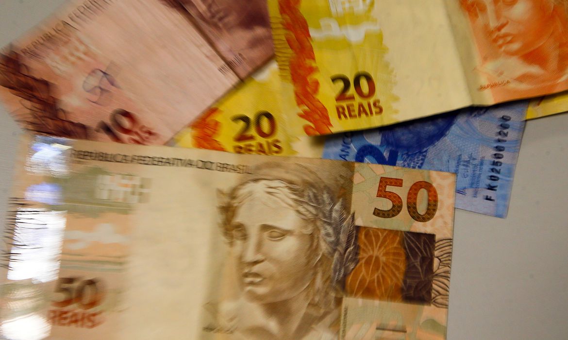 Moeda Nacional, Real, Dinheiro, notas de real,Cédulas do real