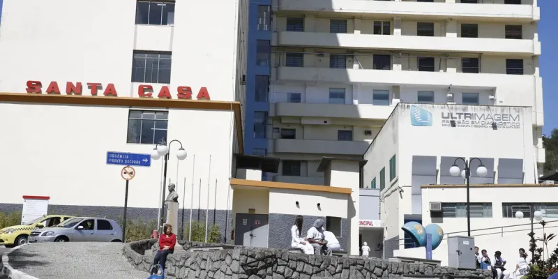 Fuiz de Fora - Santa Casa de Misericórdia, hospital onde o deputado Jair Bolsonaro foi atendido após ser esfaqueado Foto: Tomaz Silva/Agência Brasil