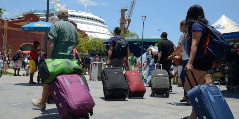Rio de Janeiro - A temporada de cruzeiros começa no Rio e transatlânticos atracam no Pier Mauá, na zona portuária da cidade (Tomaz Silva/Agência Brasil)