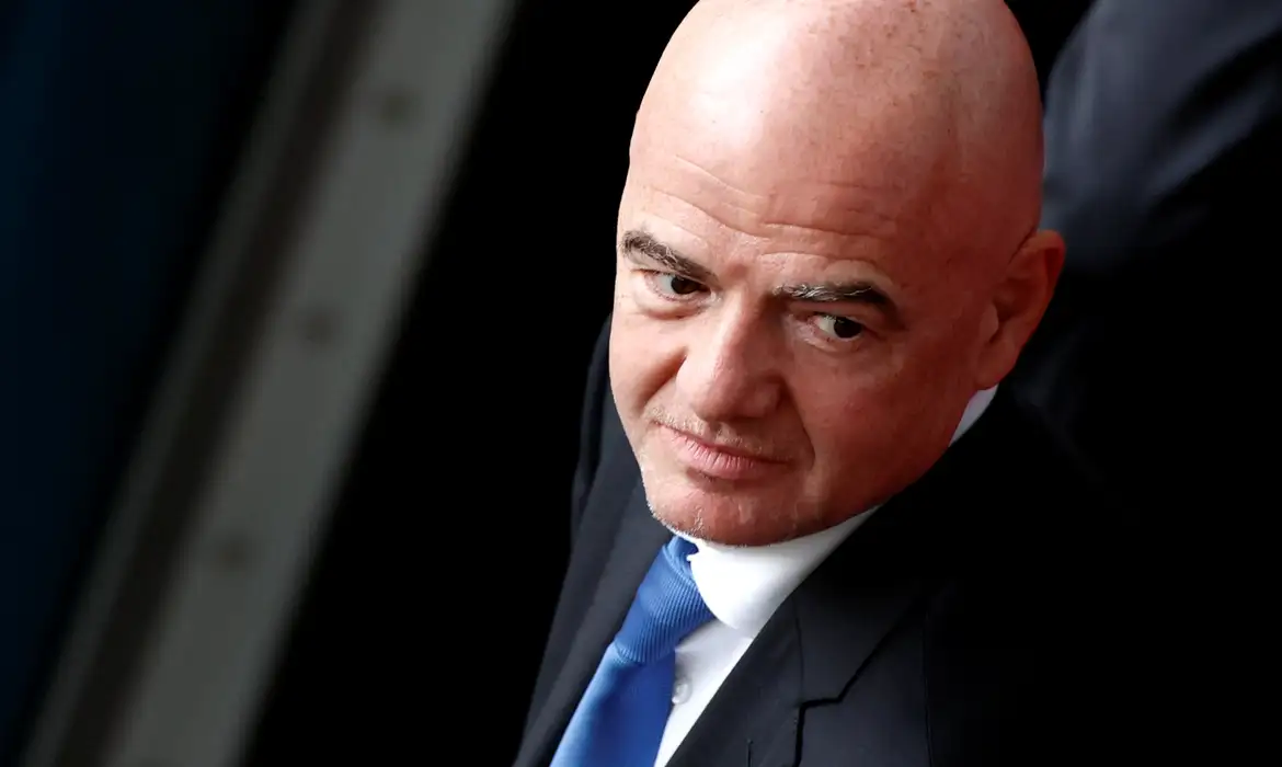 presidente da Fifa, Gianni Infantino