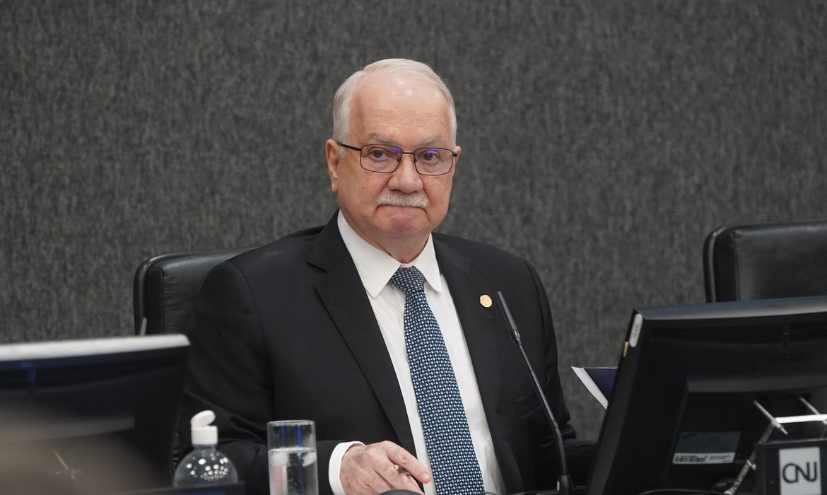 Brasília -Presidente do CNJ Ministro Edson Fachin. Fotos: G. Dettmar/ CNJ