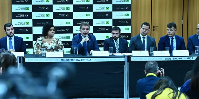 São Paulo - 04/08/2026 - Ministério da Justiça apresenta resultados de operações de combate à misoginia digital. Foto: Isaac Amorim/MJSP.