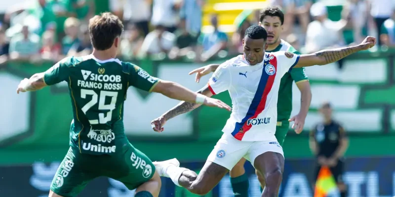 Brasileirão: Chapecoense busca empate com Bahia em jogo de seis gols. Foto: : Catarina Brandão/EC Bahia