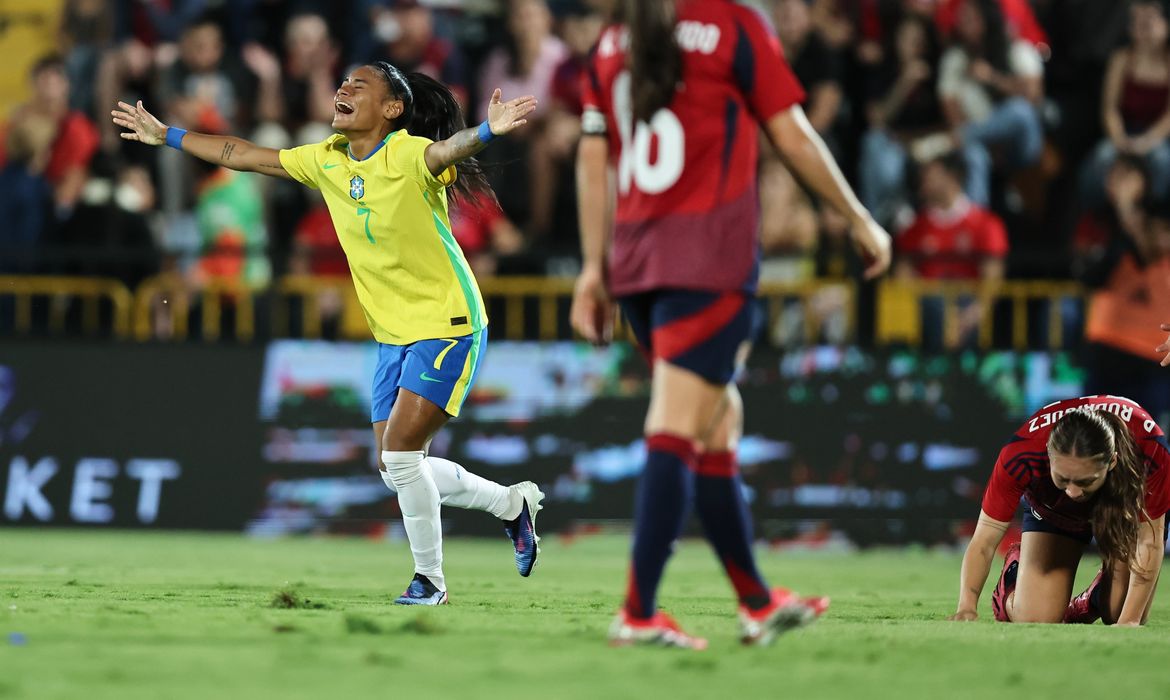 brasil, costa rica, amistoso, futebol feminino
