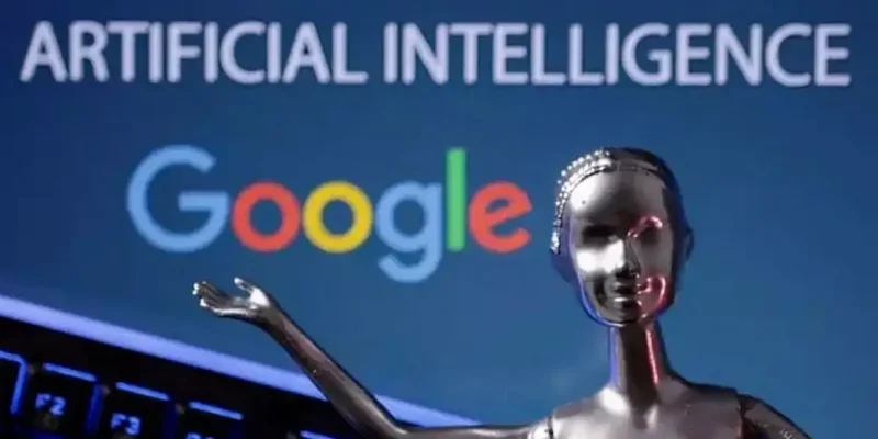 Logo do Google e inteligência artificial
4/5/2023 REUTERS/Dado Ruvic/Ilustração/Proibida Reprodução