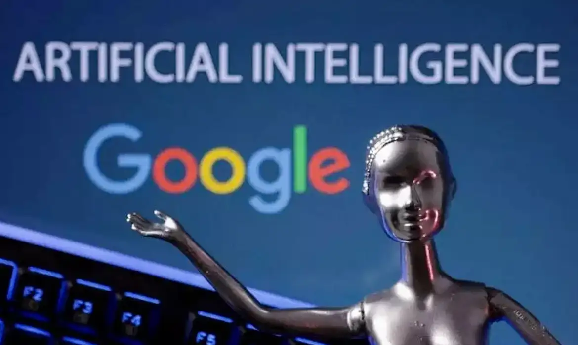 Logo do Google e inteligência artificial
4/5/2023 REUTERS/Dado Ruvic/Ilustração/Proibida Reprodução